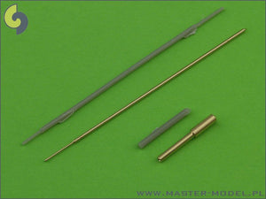 Master AM-48-052 Me-163A Komet - armament set (MG 151 barrel tips) &amp;amp; Pitot Tube 1/48
