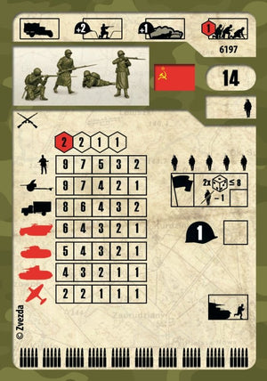 Zvezda 6197 Infanterie Soviétique (uniforme d&amp;#39;hiver, 1941-1942) 1/72 – image 3
