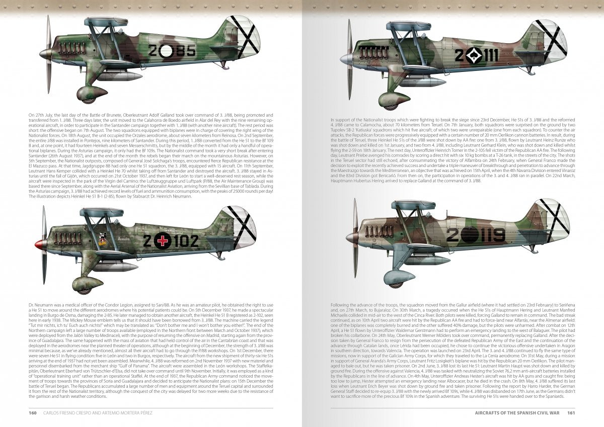 502 Abteilung ABT713 AIRCRAFT OF THE SPANISH CIVIL WAR 1936-1939 – zdjęcie 9