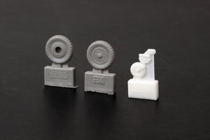 Eduard 672405 Bf 109G-6 wheels Tamiya 1/72 – Bild 4