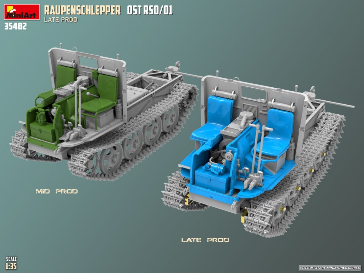 MiniArt 35482 Raupenschlepper Ost RSO/01. Late Prod 1/35 – image 6