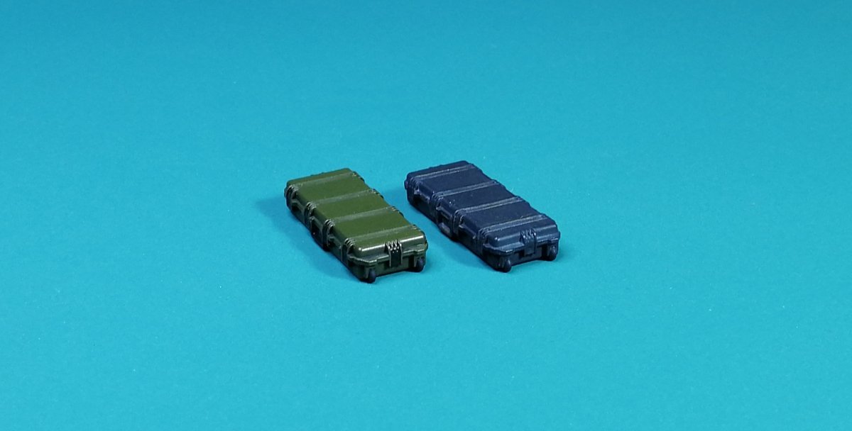 Eureka XXL E-063 Modern US Army PELICAN M249 Machine Gun Case 1/35 – image 2