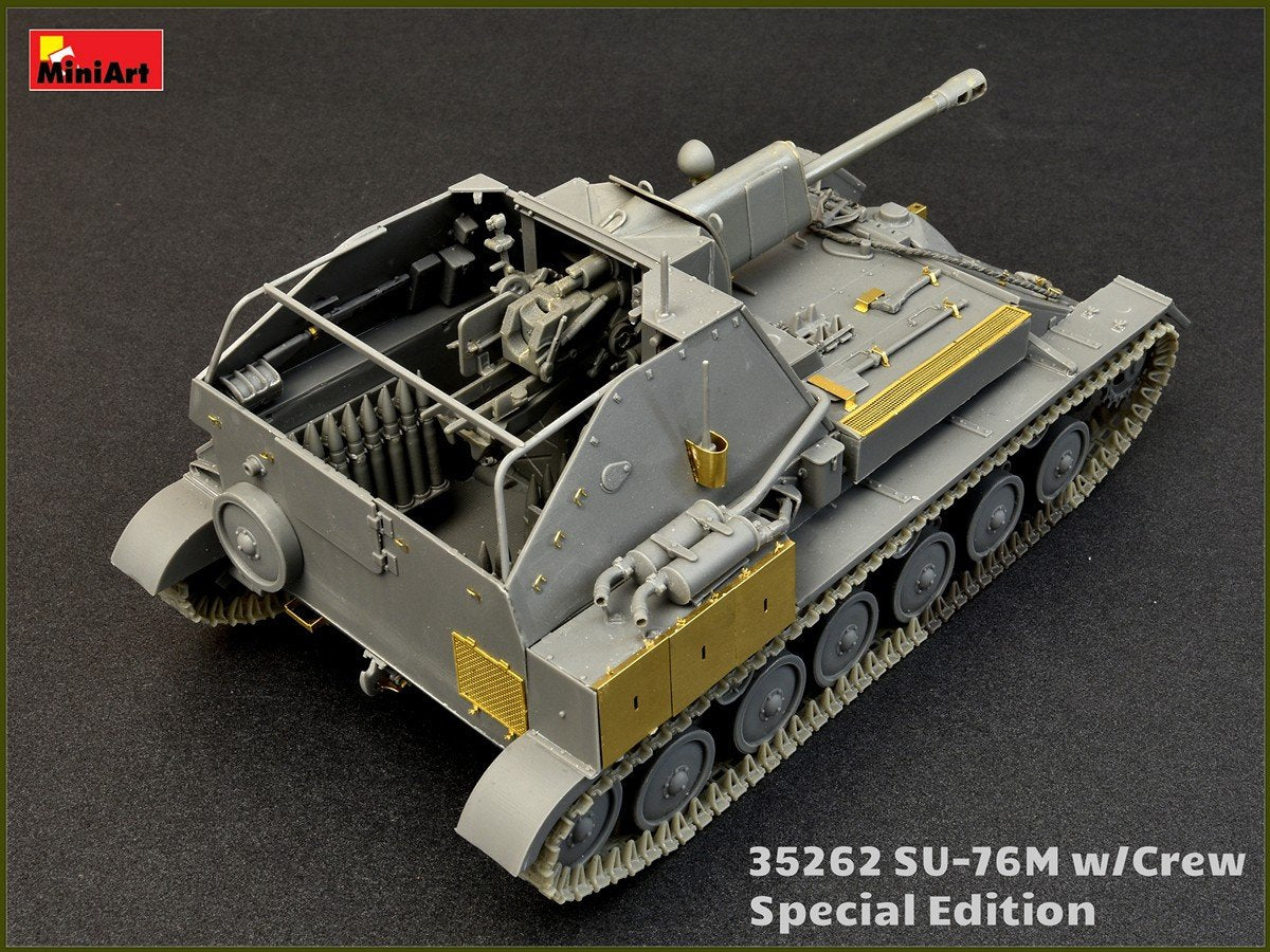 MiniArt 35262 SU-76M w/Crew SPECIAL EDITION 1/35 – Bild 4