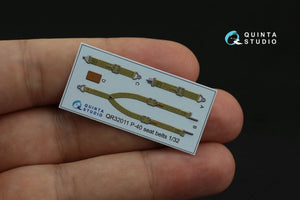 Quinta Studio QD32116 Hawk 81-A2 3D-Printed &amp;amp; colored Interior on decal paper (GWH) 1/32 – image 11