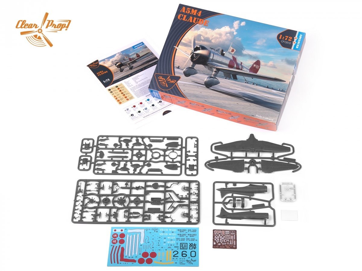 Clear Prop! CP72010 A5M4 Claude ADVANCED KIT 1/72 – imagen 3