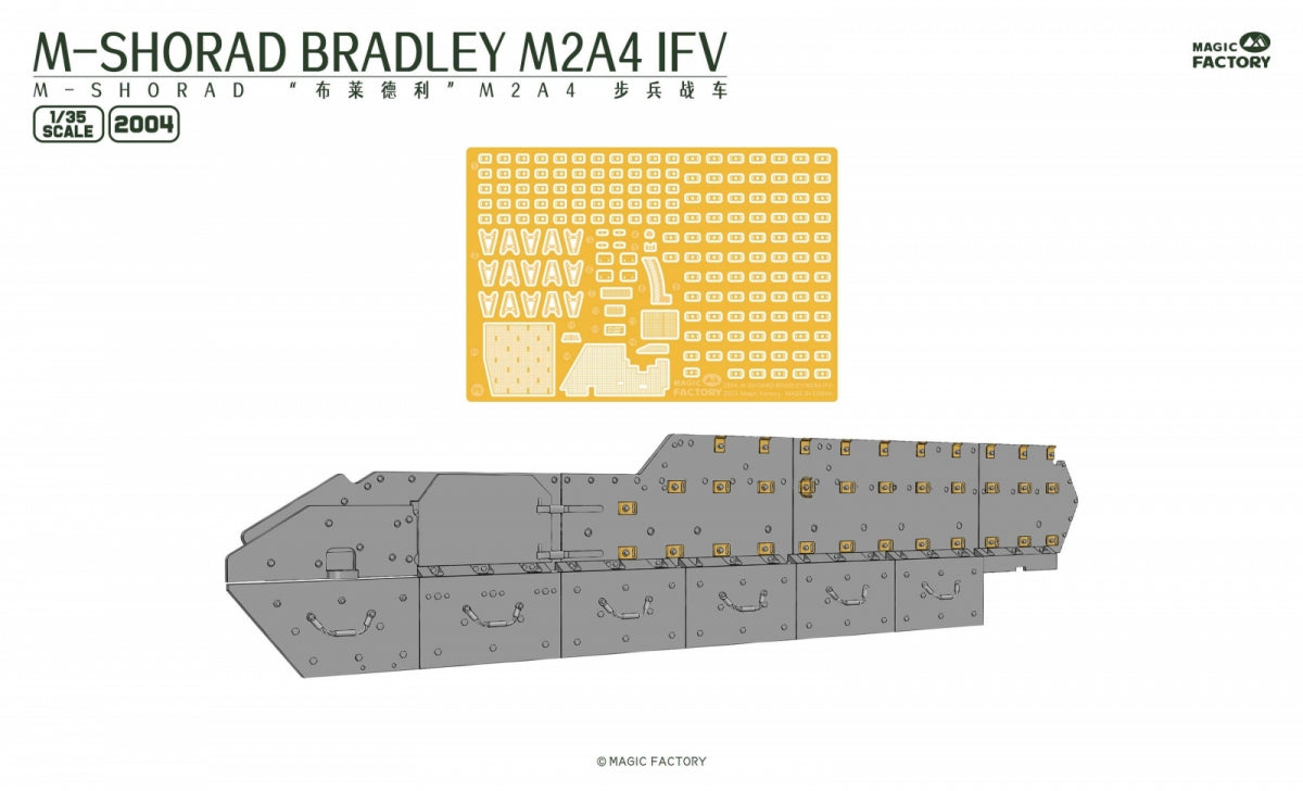 Magic Factory 2004 M-SHORAD Bradley M2A4 IFV 3-in-1 1/35 – Bild 7