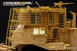 Voyager Model PEA318 Modern IDF D9R Armored BullDozer slat armour (FOR MENG SS-002) 1/35 – Bild 3