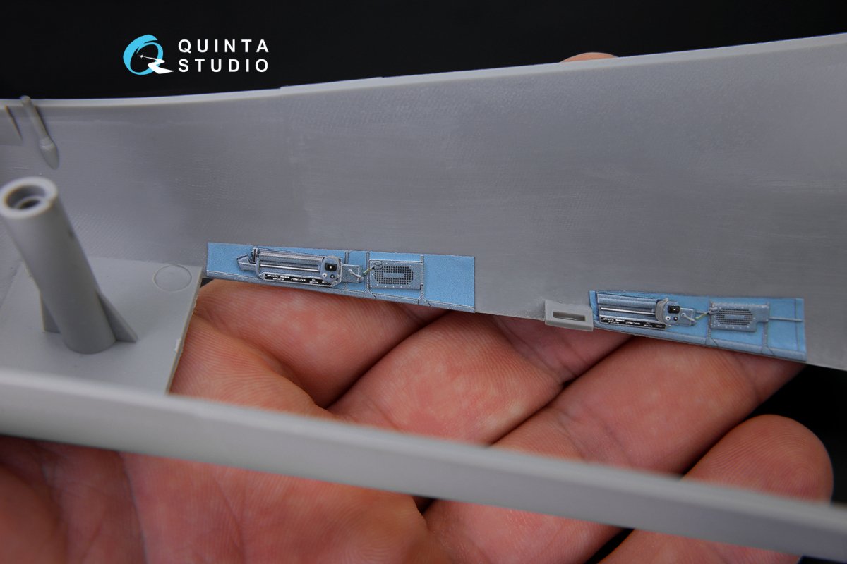 Quinta Studio QD32072 Su-27UB 3D-Printed &amp;amp; coloured Interior on decal paper (for Trumpeter kit) 1/32 – zdjęcie 8