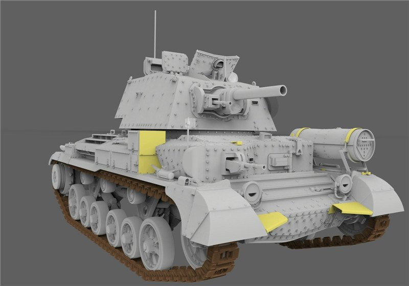 Gecko Models 35GM0001 CRUISER TANK MK.II ACS WITH INTERIOR 1/35 – zdjęcie 3