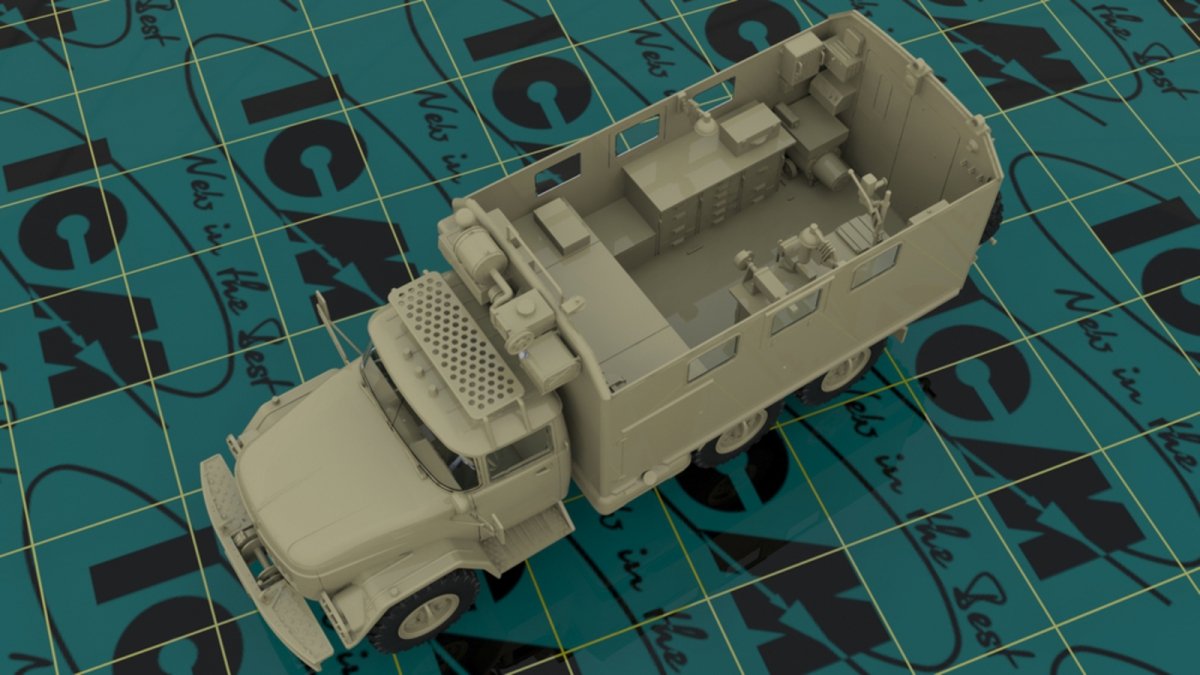 ICM 35520 ZiL-131 MTO-AT, Soviet Recovery Truck 1/35 – Bild 2