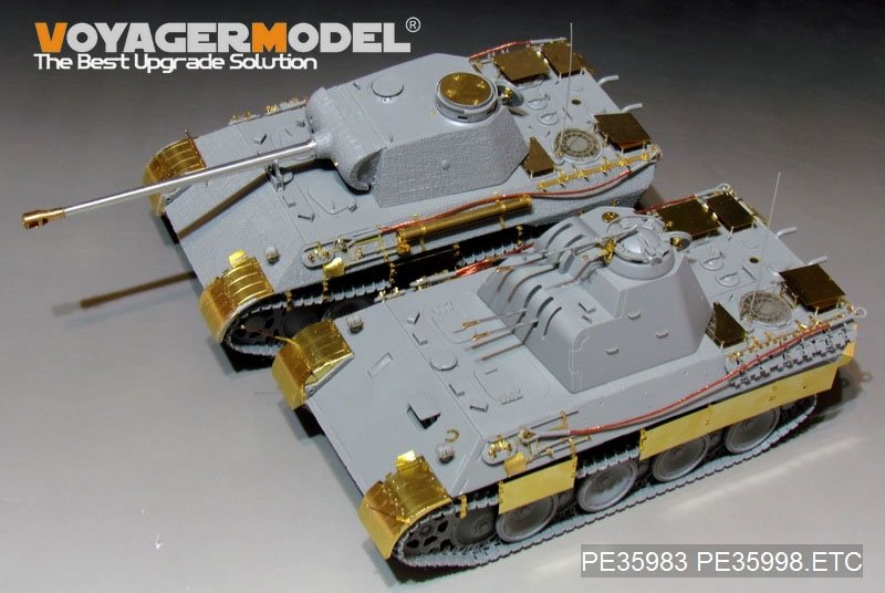 Voyager Model PE35998 WWII German FlaKPanzer V FlaKvierling 20mm MG 151/20 Basic For TAKOM 2105 1/35 – image 13
