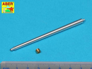 Aber 35L-138 U.S 76 mm M1A2 barrel with thread protector for Sherman M4 series tanks with M62 mount Tasca 1/35 – imagen 2