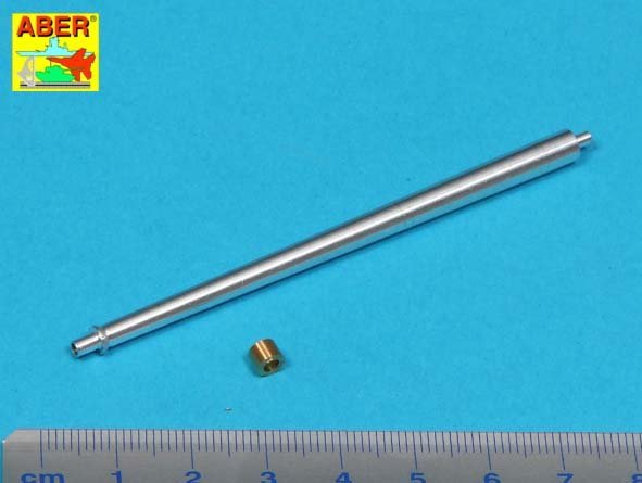 Aber 35L-138 U.S 76 mm M1A2 barrel with thread protector for Sherman M4 series tanks with M62 mount Tasca 1/35 – imagen 2