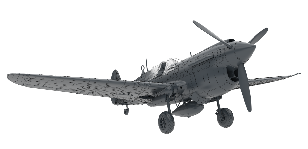 Eduard R0025 P-40N WARHAWK ROYAL CLASS DOUBLE COMBO 1/48
