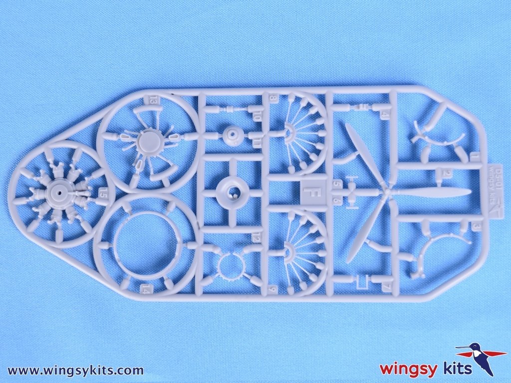 Wingsy Kits D5-02 IJN Type 96 carrier-based fighter IV A5M4 “Claude” 1/48 – zdjęcie 8