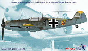 Wingsy Kits D5-08 German WWII Fighter MESSERSCHMITT Bf 109 E-3 1/48 – Bild 13