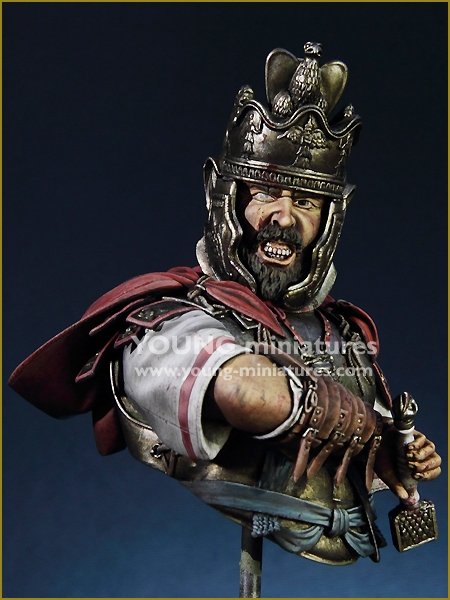 Young Miniatures YH1843 Roman Cavalry Officer- Theilenhofen Germany 2nd C. AD 1/10 – Bild 6