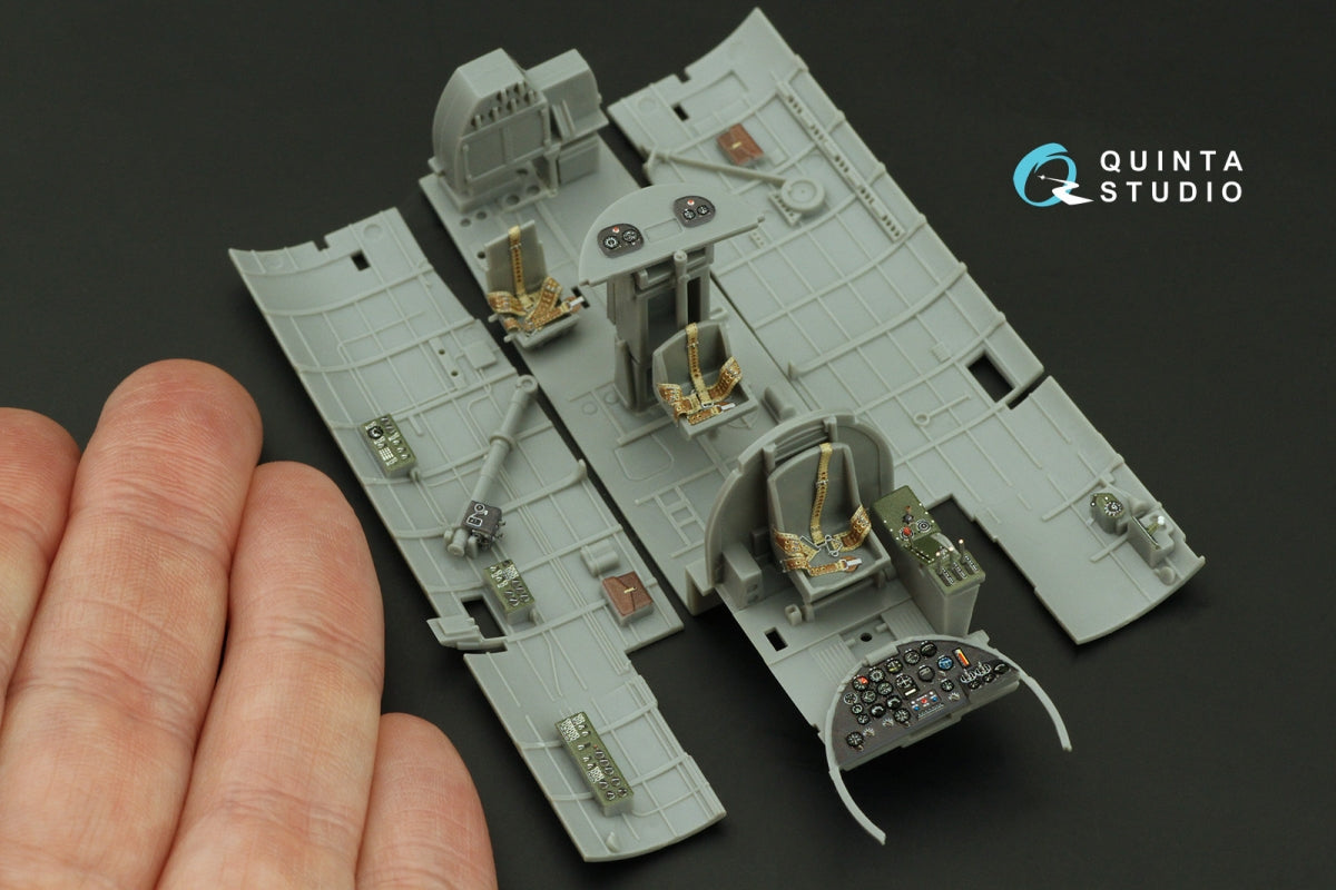 Quinta Studio QD48478 Nakajima B5N2 Kate 3D-Printed coloured Interior on decal paper (Hasegawa) 1/48 – zdjęcie 7