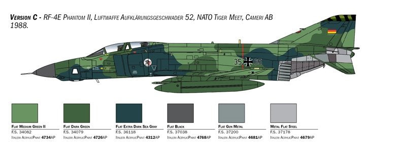 Italeri 2818 RF-4E Phantom II 1/48 – image 6