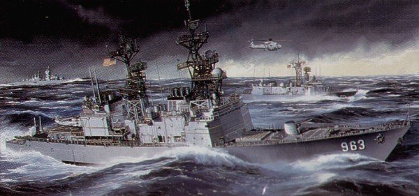 Dragon 1006 USS Spruance 1/350