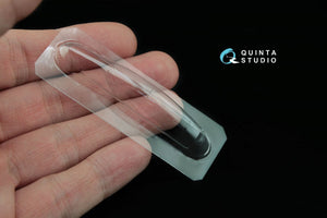 Quinta Studio QC72012 Su-27UB/Su-30 vacuformed clear canopy(for Zvezda kit) 1/72 – Bild 3