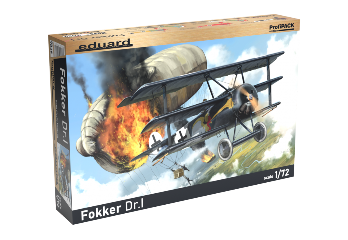 Eduard 7039 Fokker Dr. I 1/72 – zdjęcie 2