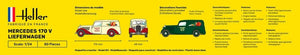Heller 56736 Mercedes 170 V Lieferwagen - Starter Kit 1/24 – Bild 4
