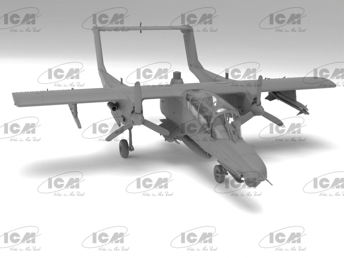 ICM 48302 Desert Storm US aircraft OV-10A and OV-10D+, 1991 1/48 – Bild 4
