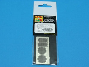 Aber 35G23 Grilles for german self proppeled gun Geschützwagen Tiger für 17cm Kanone 72 1/35 – Bild 5