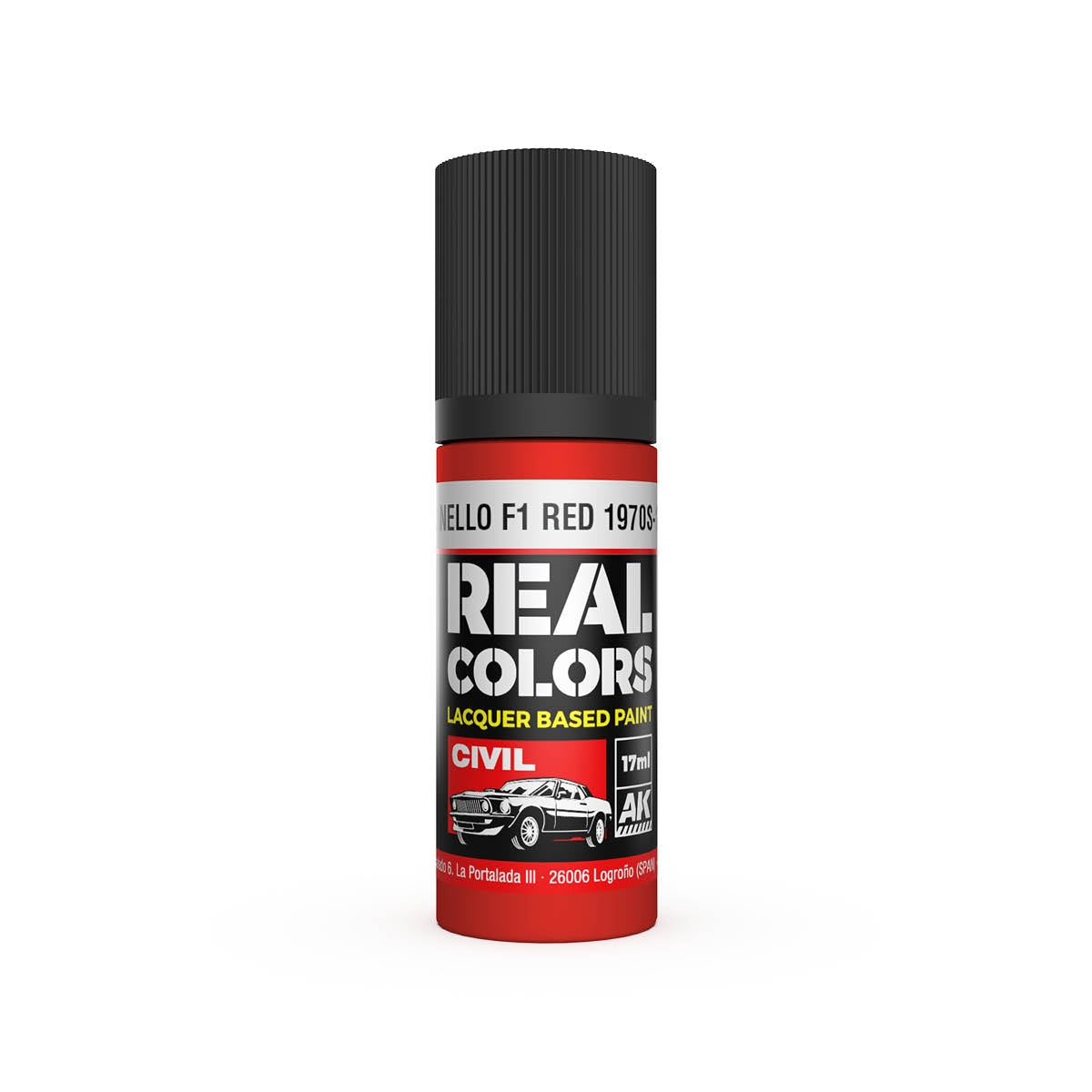 AK Interactive RC833 Maranello F1 Red 1970s-1980s 17 ml – imagen 2