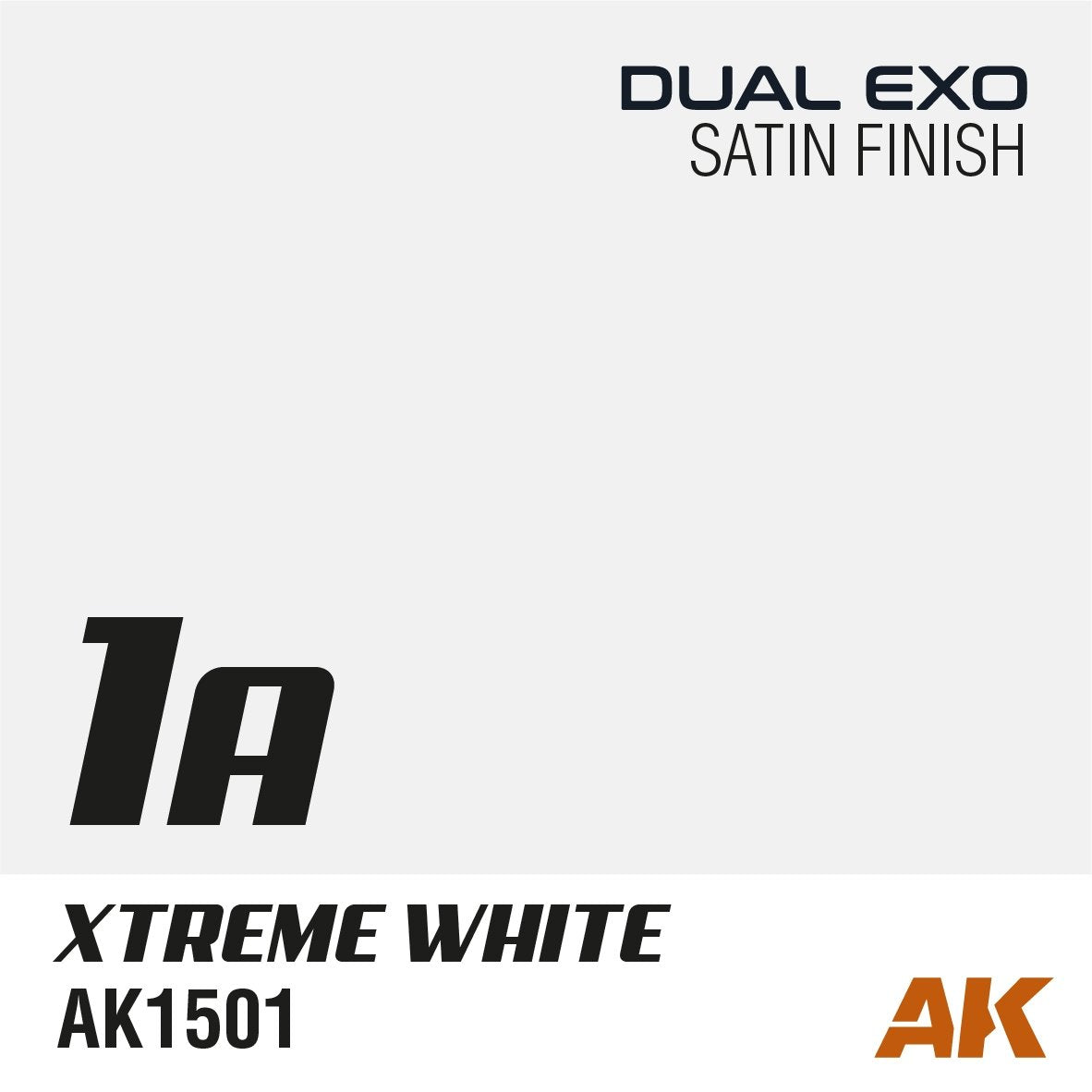 AK Interactive AK1501 DUAL EXO 1A – XTREME WHITE 60ML – Bild 2