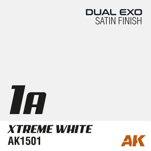 AK Interactive AK1501 DUAL EXO 1A – XTREME WHITE 60ML – Bild 2