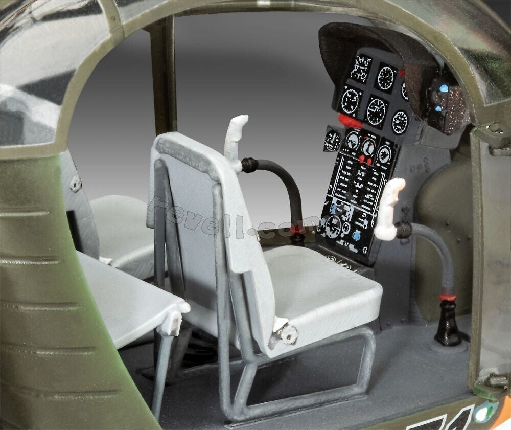Revell 03804 Alouette II 1/32 – imagen 5