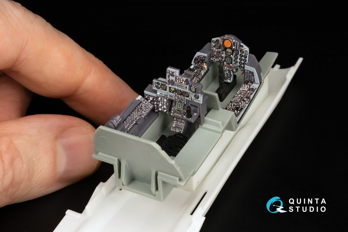 Quinta Studio QD+48486 F-4N Phantom II 3D-Printed &amp;amp; coloured Interior on decal paper (Academy) (with 3D-printed resin parts) 1/48 – Bild 15