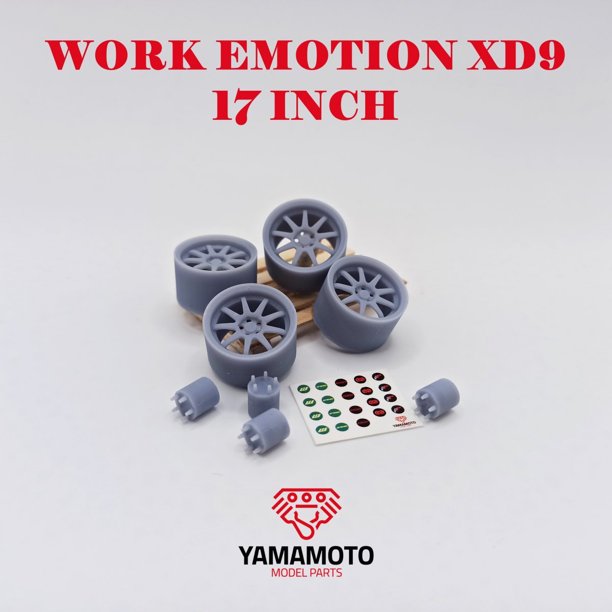 Yamamoto YMPRIM4 Work Emotion XD9 17&amp;quot; 1/24 – image 2