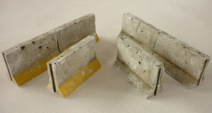 RT-Diorama 35267 Concrete barrier Set No.2 (6 pcs) 1/35 – image 4