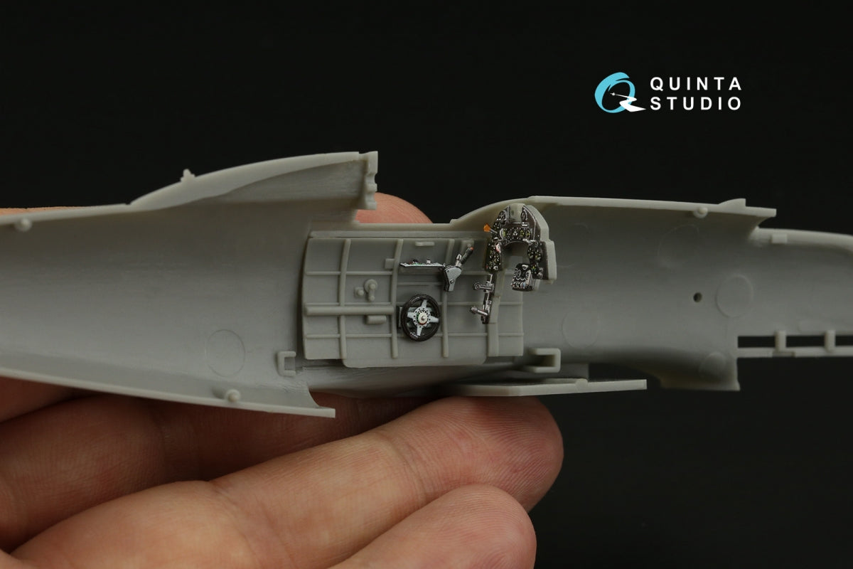 Quinta Studio QDS-48390 Macchi C.202 Folgore Late 3D-Printed &amp;amp; coloured Interior on decal paper (Hasegawa/Eduard) (Small version) 1/48 – Bild 3