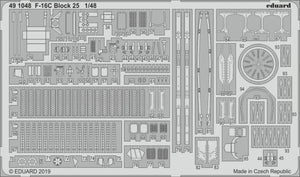 Eduard 491048 F-16C Block 25 1/48 TAMIYA – immagine 2