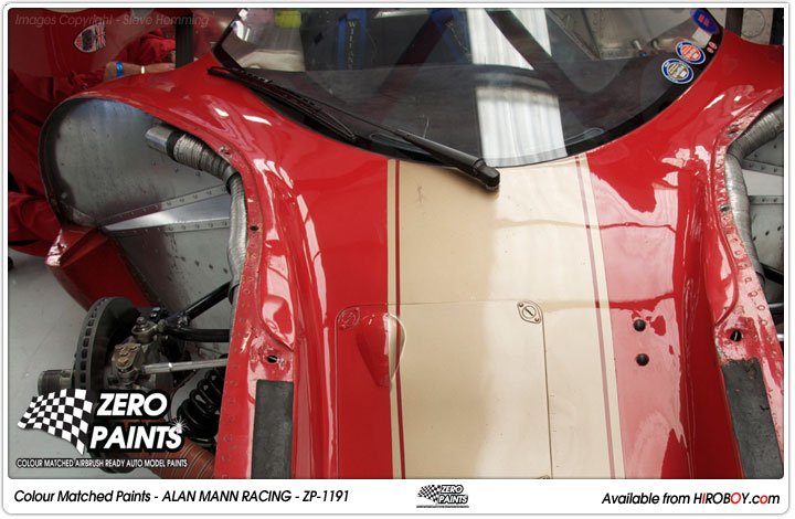 Zero Paints ZP-1191 Alan Mann Racing Paints Red/Gold 2x30ml – zdjęcie 6