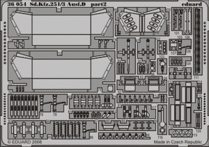 Eduard 36054 Sd. Kfz.251/3 Ausf. D 1/35 AFV Club