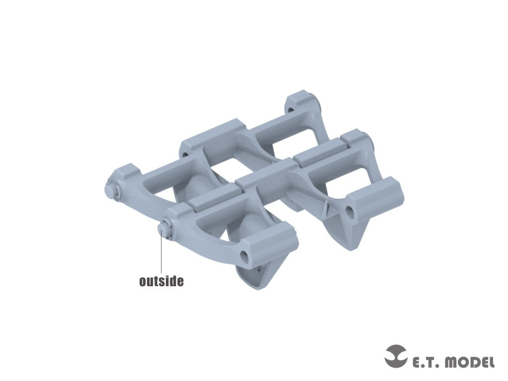 E.T. Model P35-400 WWII German Pz.Kpfw.I Workable Track (3D Printed) For DRAGON/HOBBYBOSS/TAKOM Kit 1/35 – Bild 3