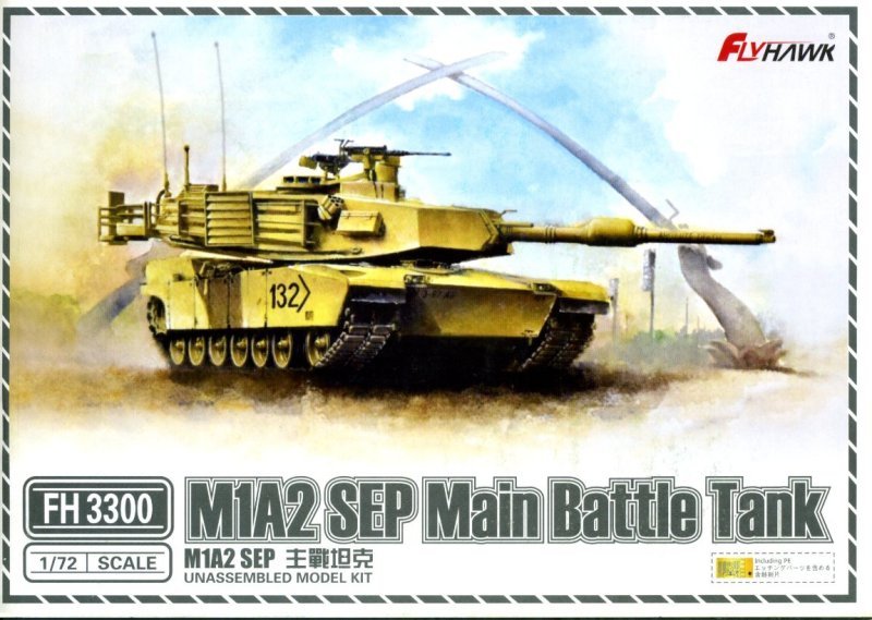 Flyhawk FH3300 M1A2 SEP Char de combat principal 1/72