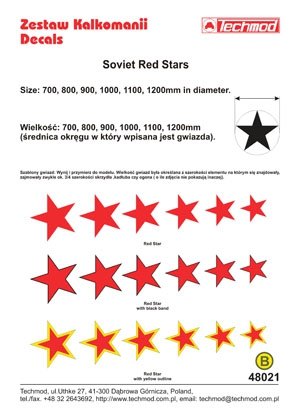 Techmod 48021 - Soviet Red Stars WWII 1/48 – immagine 2
