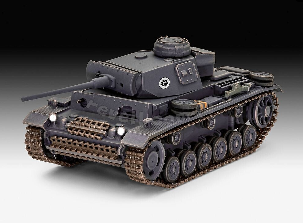 Revell 03501 PzKpfw III Ausf. L World of Tanks 1/72 – zdjęcie 3