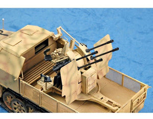 Trumpeter 01524 German 2cm Flakvierling 38 auf Selbstfahrlafette 1/35 – Bild 4