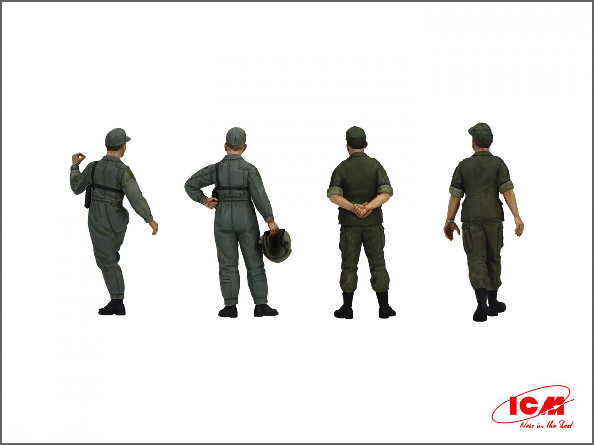 ICM 53101 US Helicopter Pilots (1960s-1970s) 1/35 – zdjęcie 8
