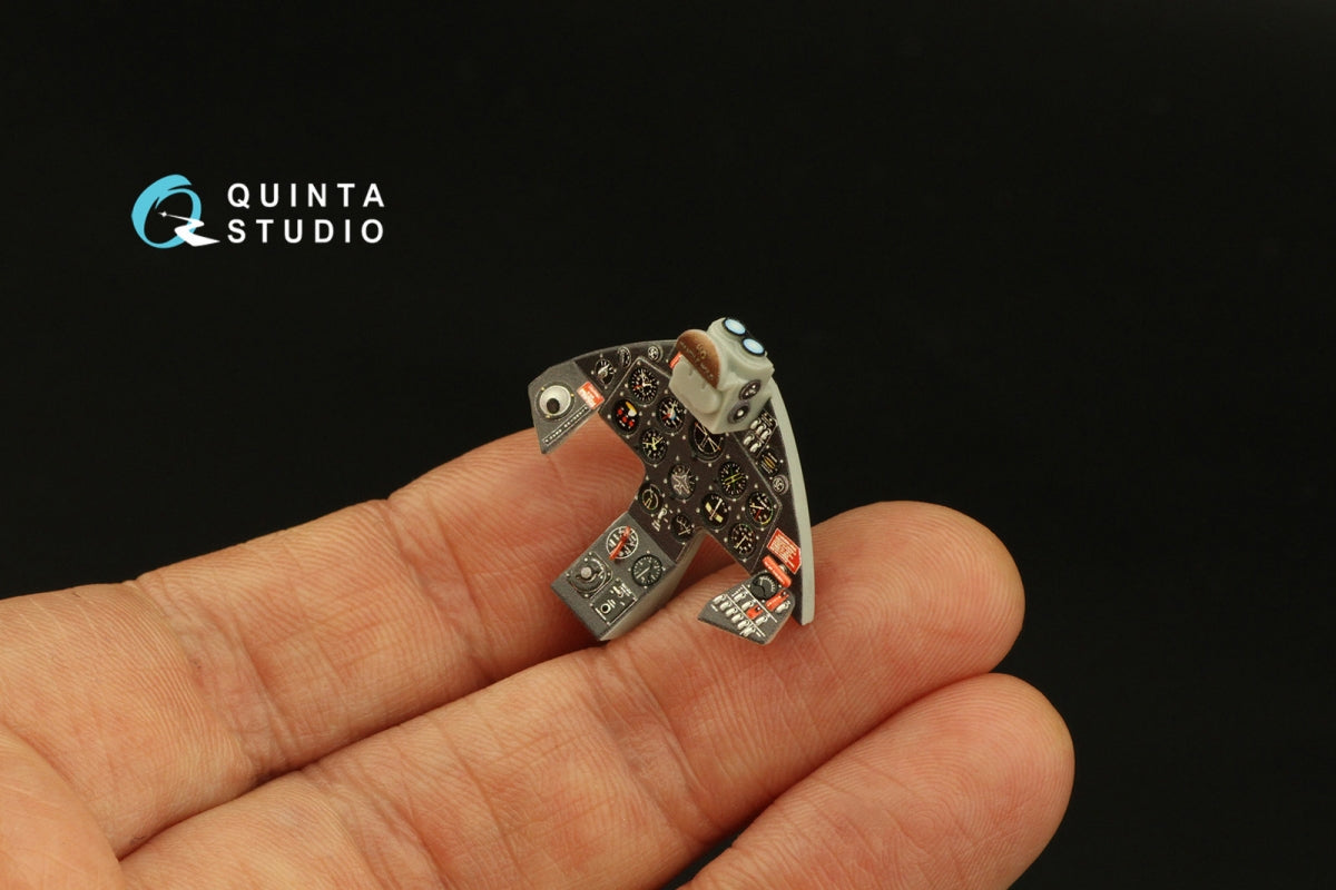 Quinta Studio QD32172 F8F-1 Bearcat 3D-Printed colored Interior on decal paper (Trumpeter) 1/32 – image 11