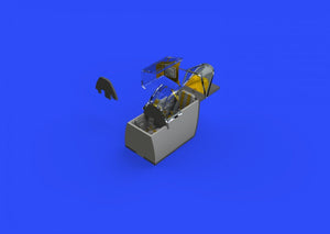Eduard 648330 Bf 109F cockpit w/ early seat EDUARD 1/48 – immagine 3