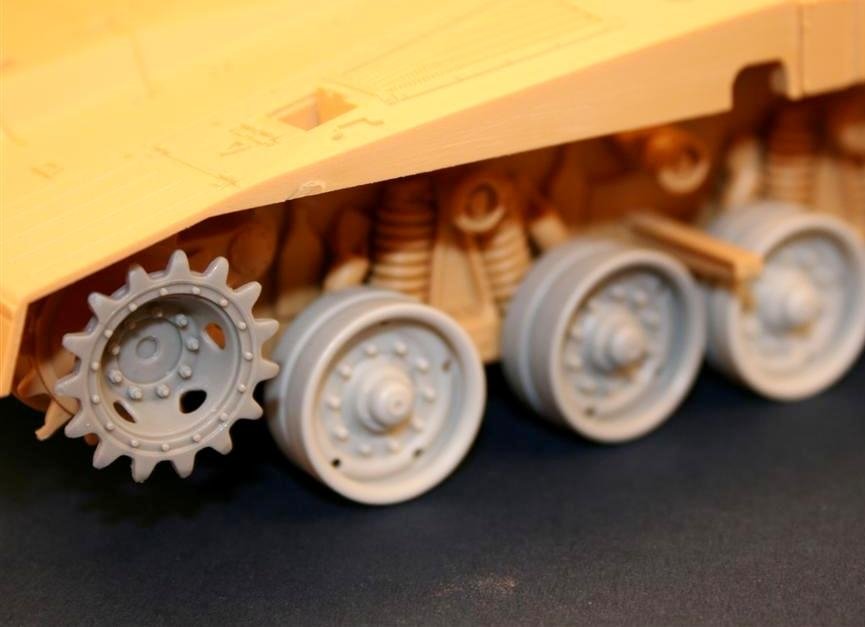 Panzer Art RE35-074 Road wheels for MBT Merkava (Steel Pattern) 1/35 – immagine 3