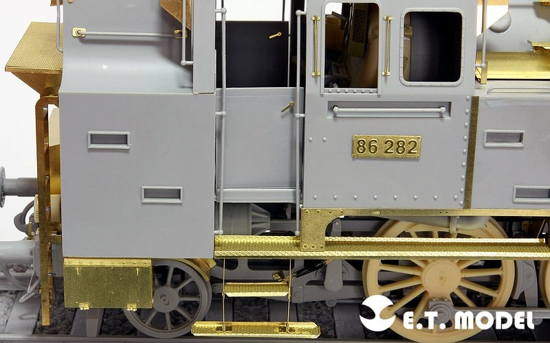 E.T. Model A35-001 Steam Locomotive BR86 DRG For TRUMPETER 00217 1/35 – Bild 15